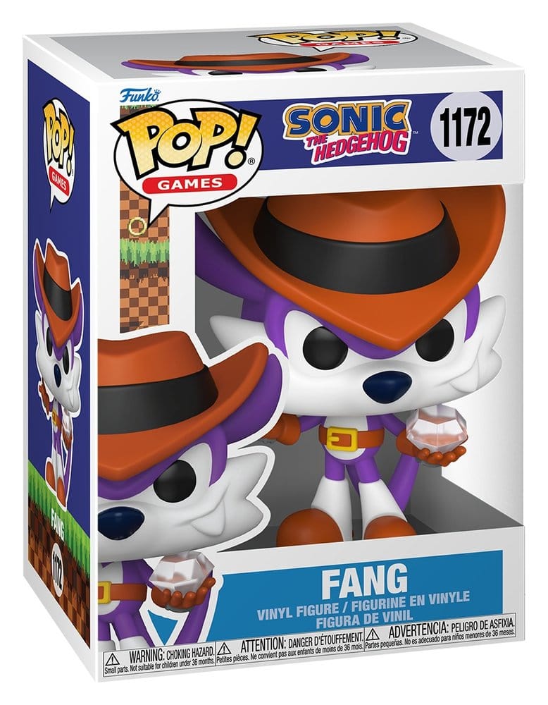 Sonic The Hedgehog POP! Movies Vinyl Figures Fang the Hunter Funko