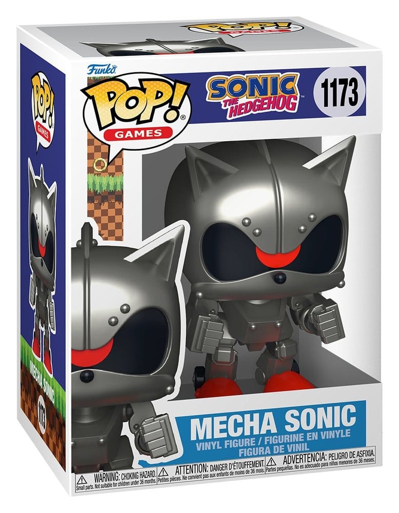 Sonic The Hedgehog POP! Movies Vinyl Figures Mecha Sonic Funko