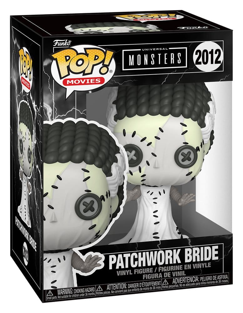 Universal Monsters Patchwork POP! Movies Vinyl Figure Bride of Frankenstein Funko