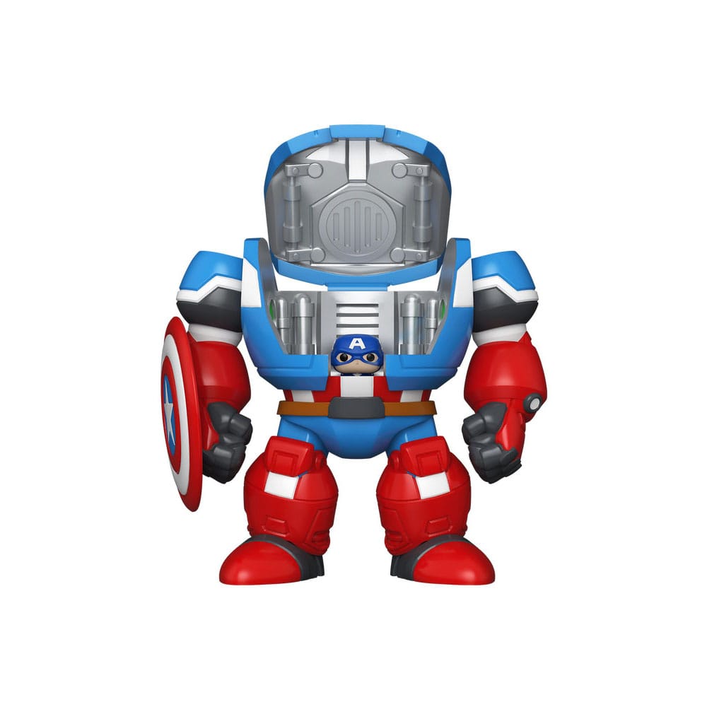 Marvel Bitty POP! Bots Figure WI CA Mech w/Cap 11 Funko