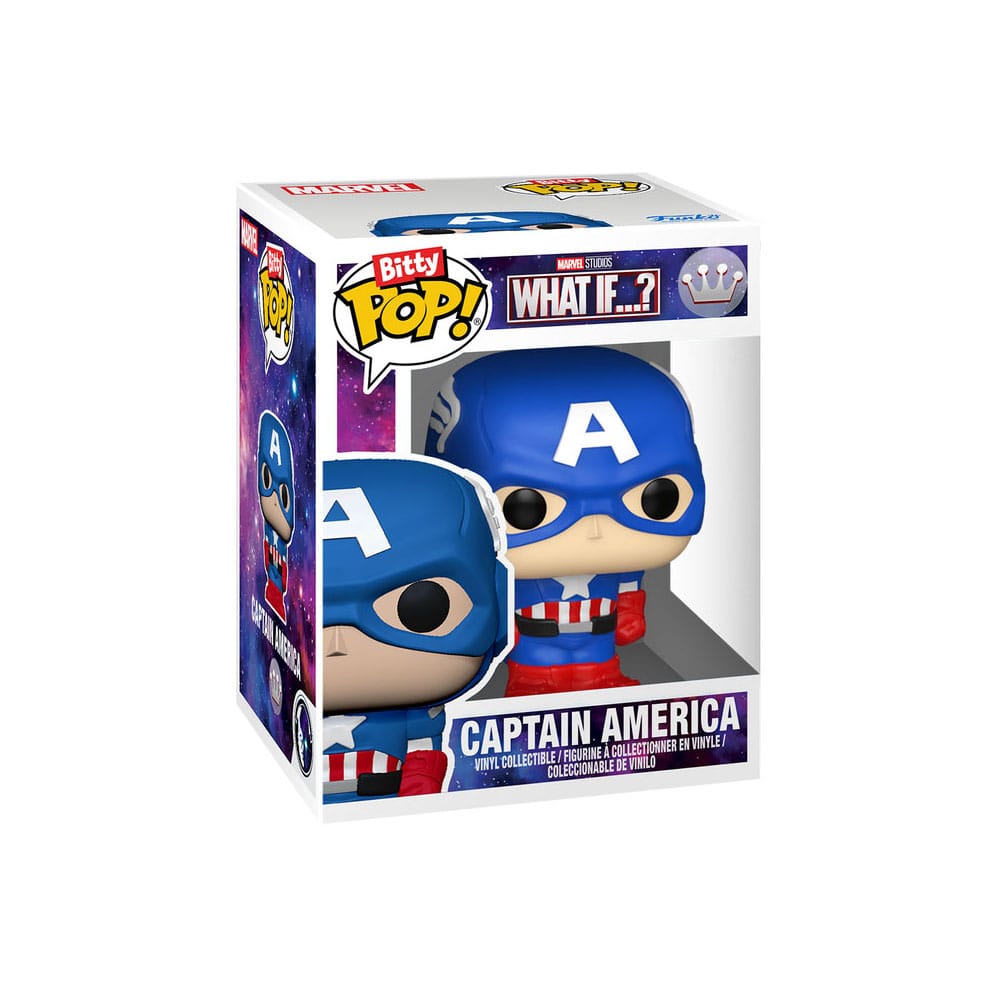 Marvel Bitty POP! Bots Figure WI CA Mech w/Cap 11 Funko