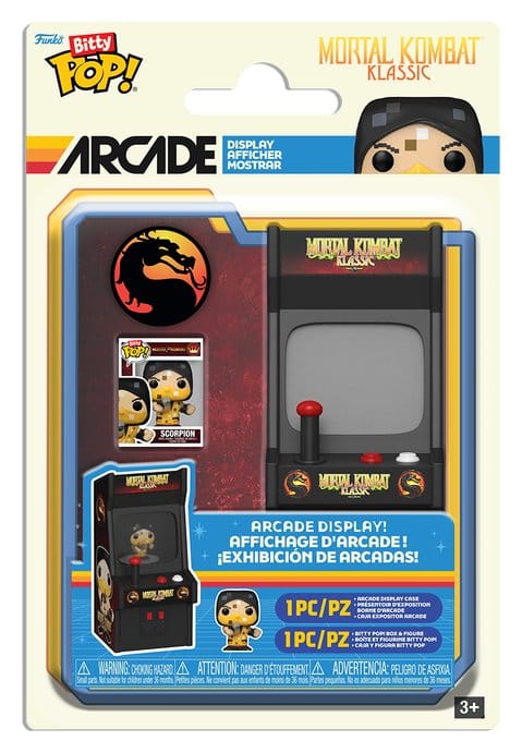 Mortal Kombat Bitty POP! Arcade Claw Vinyl Figure Funko