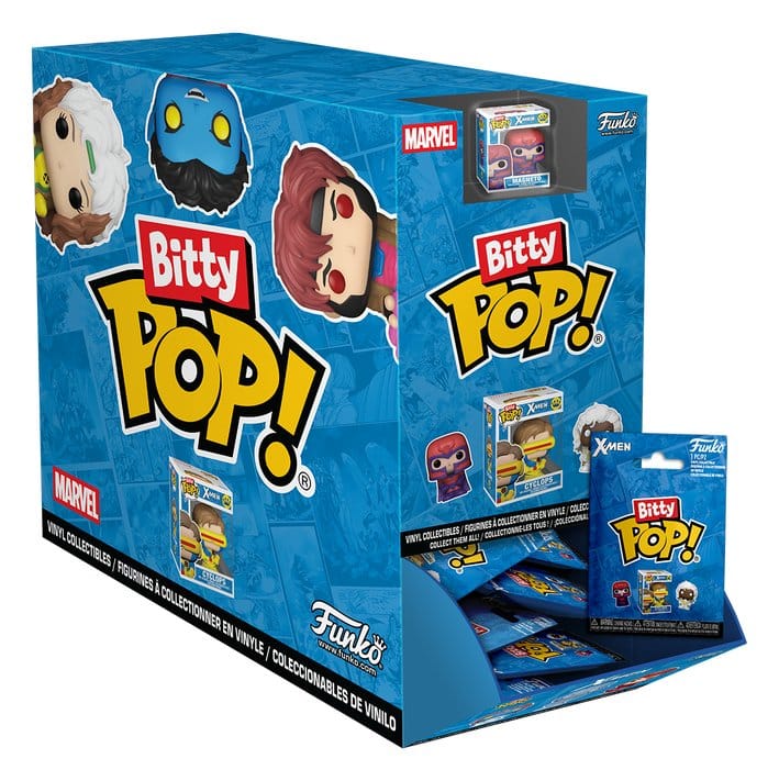 X-Men Bitty POP! Vinyl Figure Display 32 PDQ 2 Funko