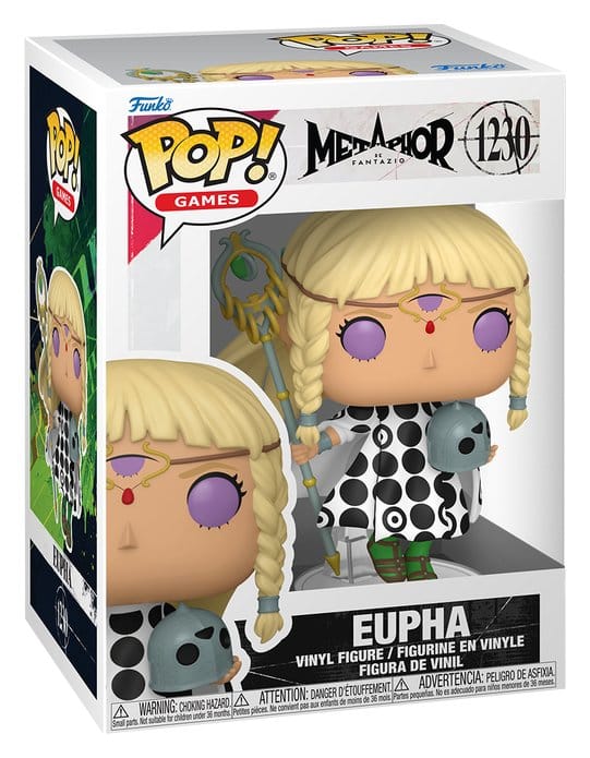 Metaphor ReFantazio POP! Games Vinyl Figure Eupha Funko