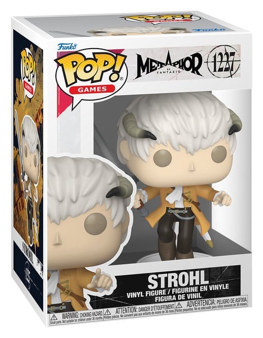 Metaphor ReFantazio POP! Games Vinyl Figure Strohl Funko