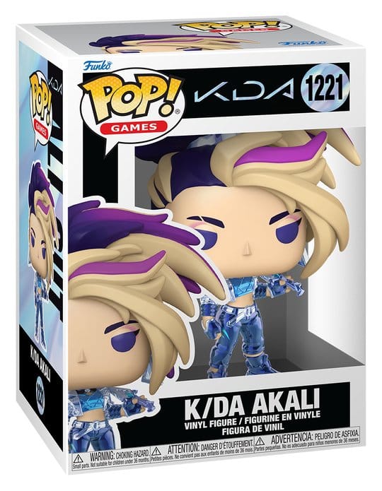 League of Legends POP! Games Vinyl Figure K/DA Akali Funko