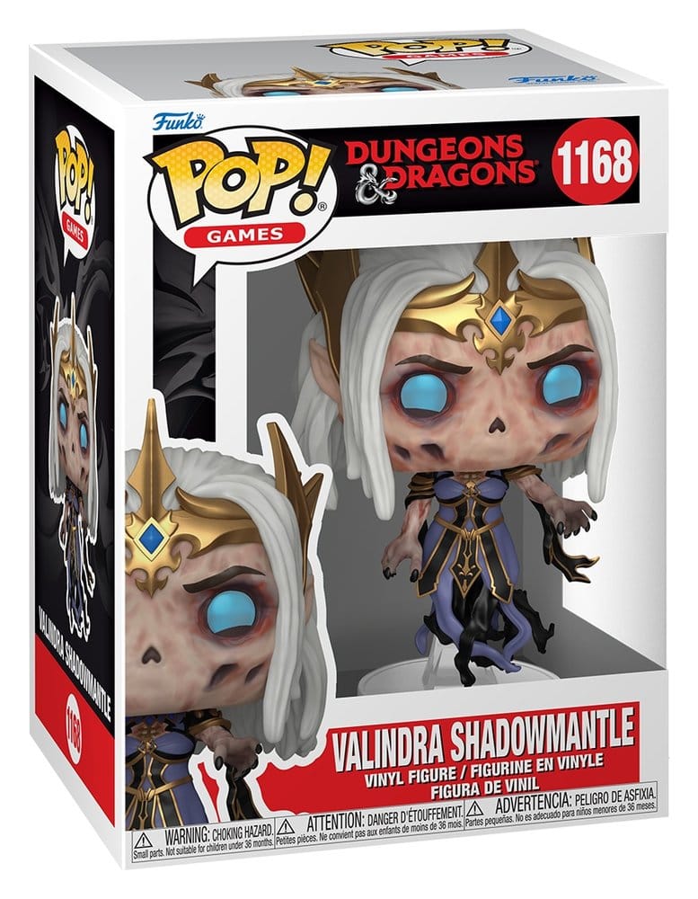 Dungeons & Dragons POP! Games Vinyl Figure Valindra Shadowmantle Funko