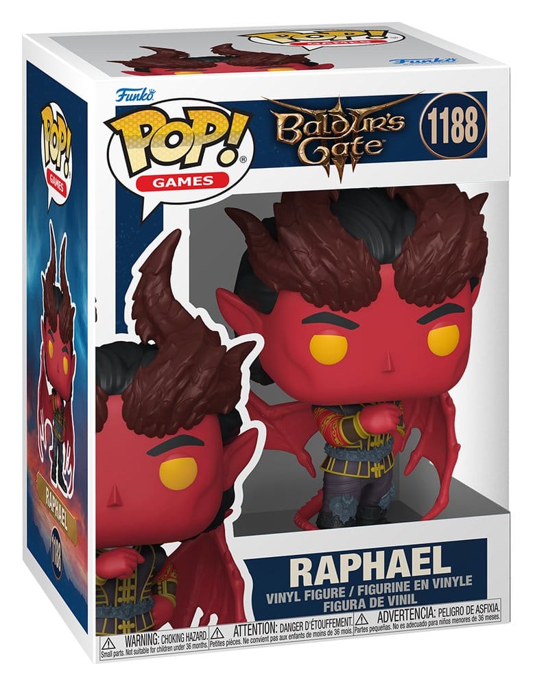Baldur's Gate POP! Games Vinyl Figure Raphael Funko