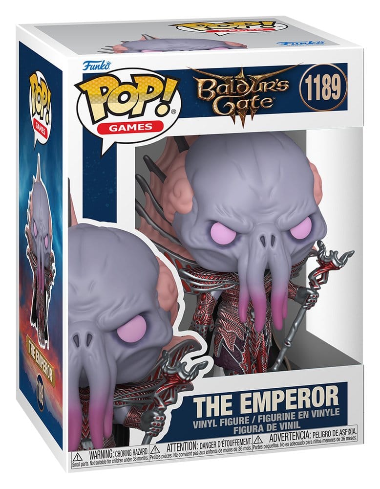 Baldur's Gate POP! Games Vinyl Figure The Emperor Funko