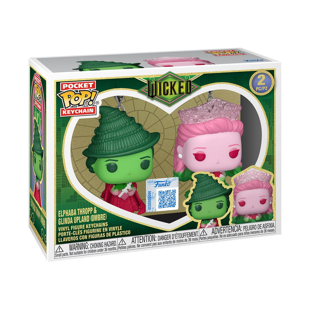 Wicked POP! Vinyl Keychain 2 Pack G&E Ombre Funko
