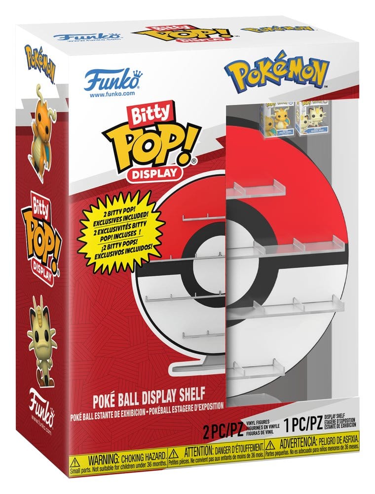 Pokémon Bitty POP! Display Vinyl Figures Poké Ball Funko