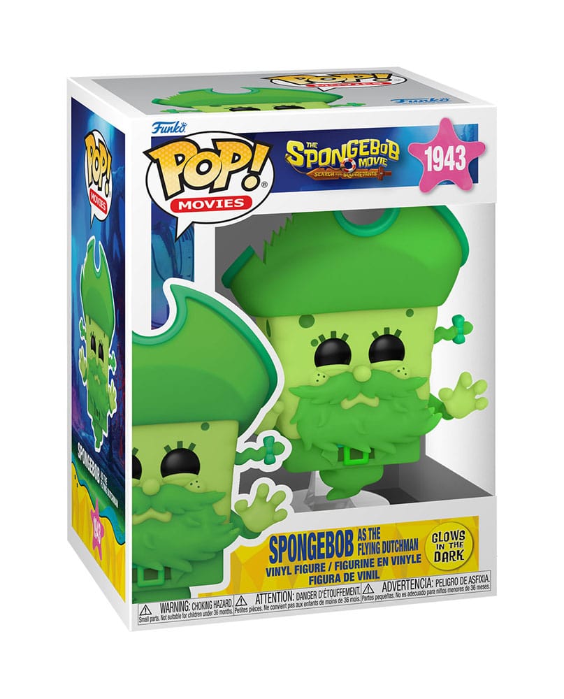 SpongeBob SquarePants POP! Vinyl Figure SpongeBob as the Flying Dutchman Glow Funko