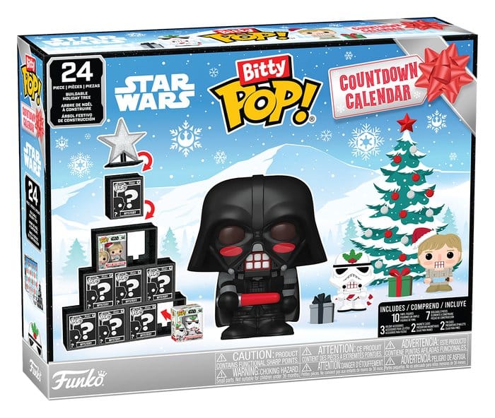 Star Wars Bitty POP! 24 Day Countdown Advent Calendar Funko