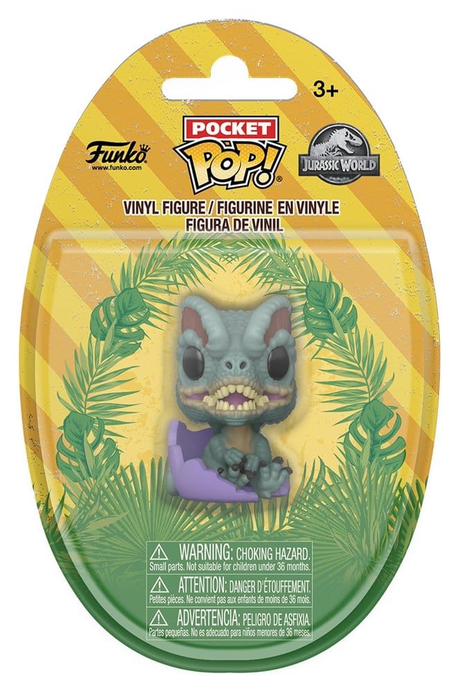 Jurassic World Pocket POP! Egg Vinyl Figures Display 16 Funko