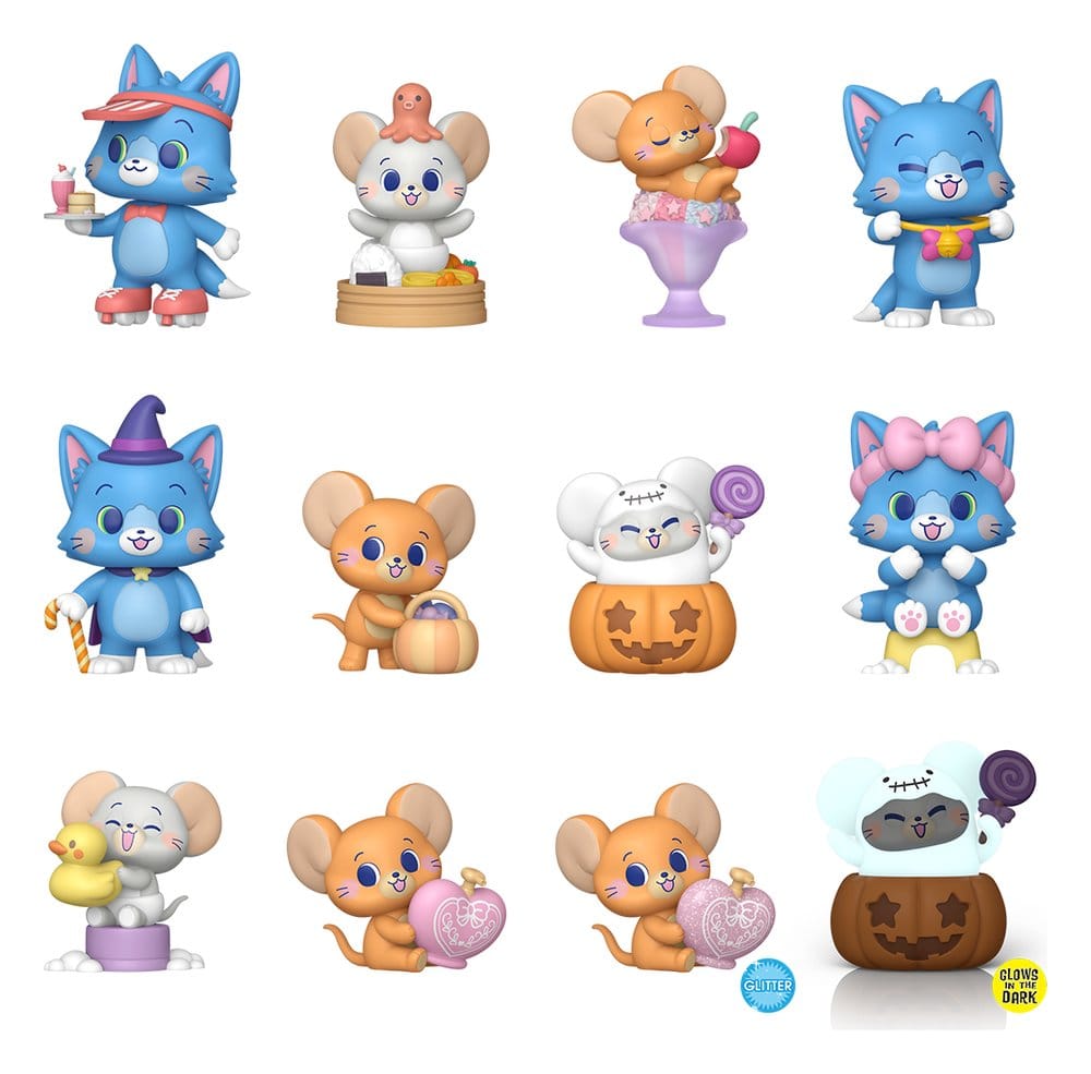 Tom & Jerry Gokko Mystery Mini Figures Display 12 Funko