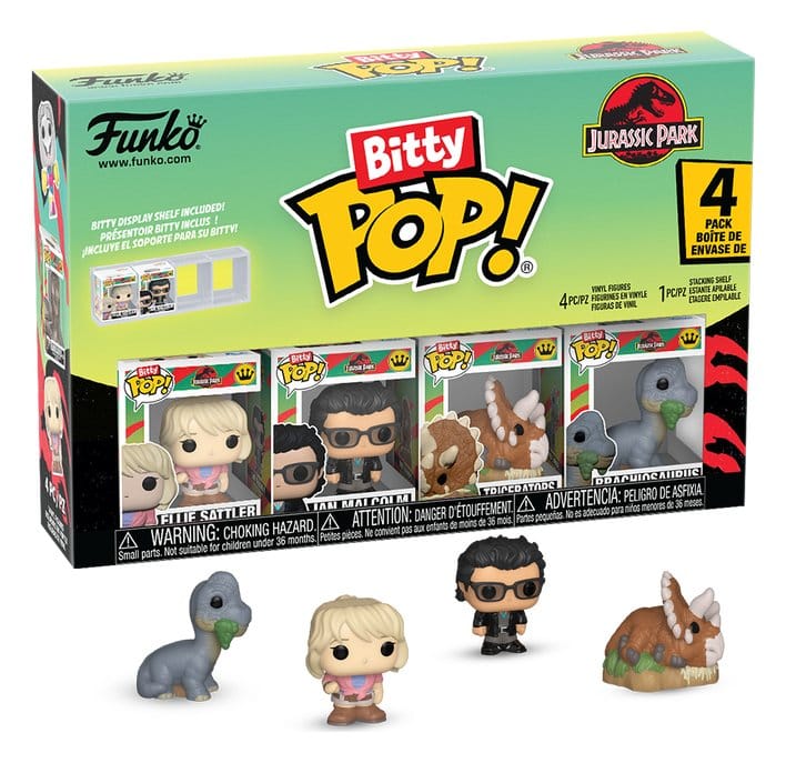 Jurassic Park Bitty POP! Vinyl Figure 4 Pack Triceratops 2 Funko