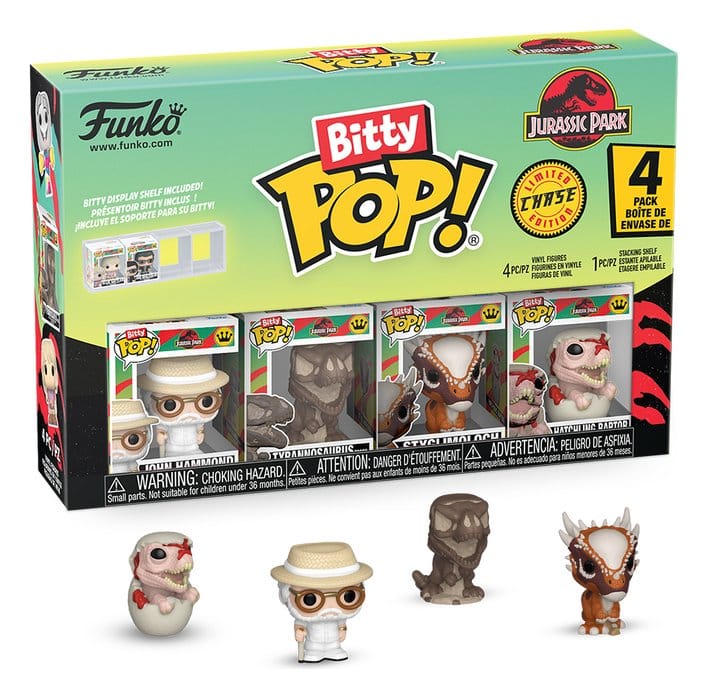 Jurassic Park Bitty POP! Vinyl Figure 4 Pack Series 2 2 Funko