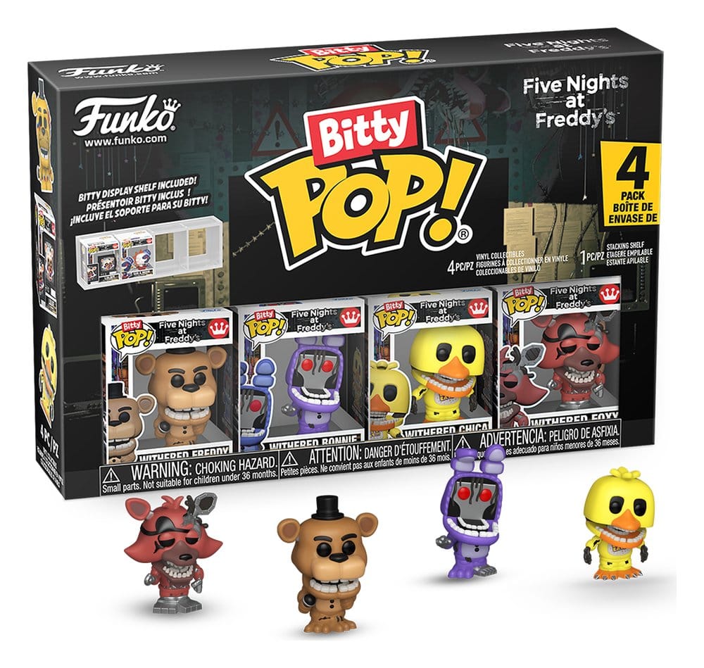 Five Nights at Freddy's Bitty POP! Vinyl Figure 4 Pack Series 6 2 Funko