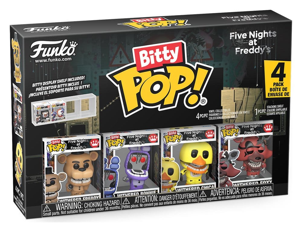 Five Nights at Freddy's Bitty POP! Vinyl Figure 4 Pack Series 6 2 Funko