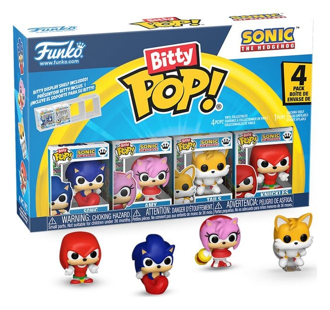 Sonic Bitty POP! Vinyl Figure 4 Pack Sonic 2 Funko