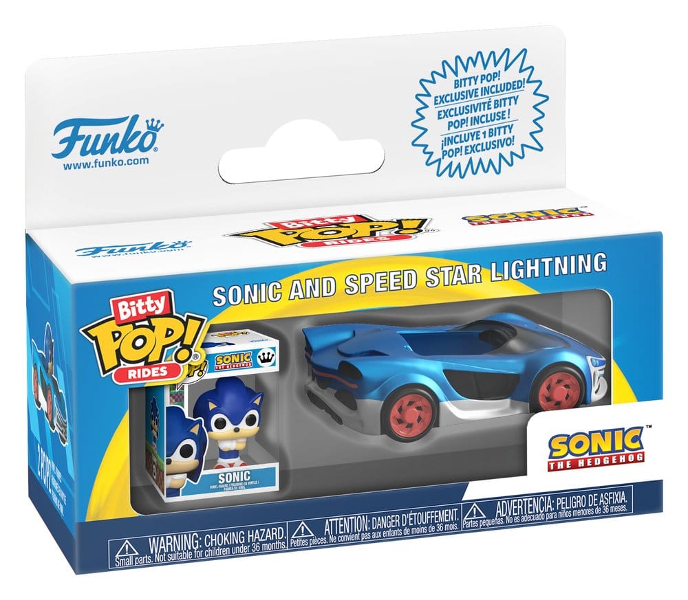 Sonic Bitty POP! Ride Vinyl Figure Speed Star w/Sonic 2 Funko
