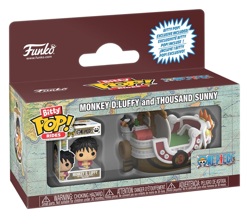 One Piece Bitty POP! Ride Vinyl Figure Thousand Sunny w/Luffy 2 Funko