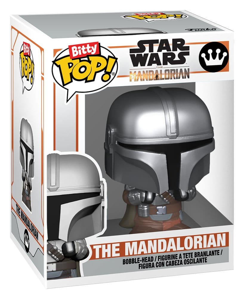 Star Wars Bitty POP! Ride Vinyl Figure N1 w/Mando 2 Funko