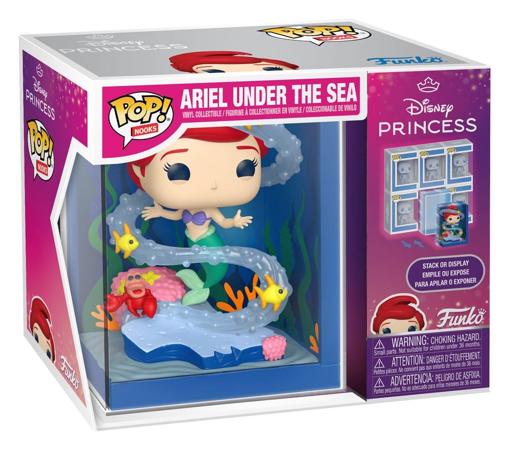 The Little Mermaid POP! Nooks Vinyl Diorama Ariel’s Grotto Funko