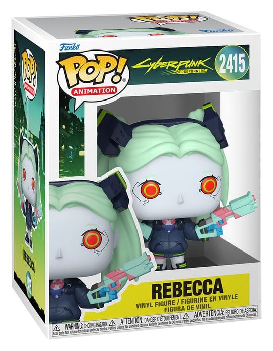 Cyberpunk Edgerunners Animation POP! Vinyl Figure Rebecca Funko