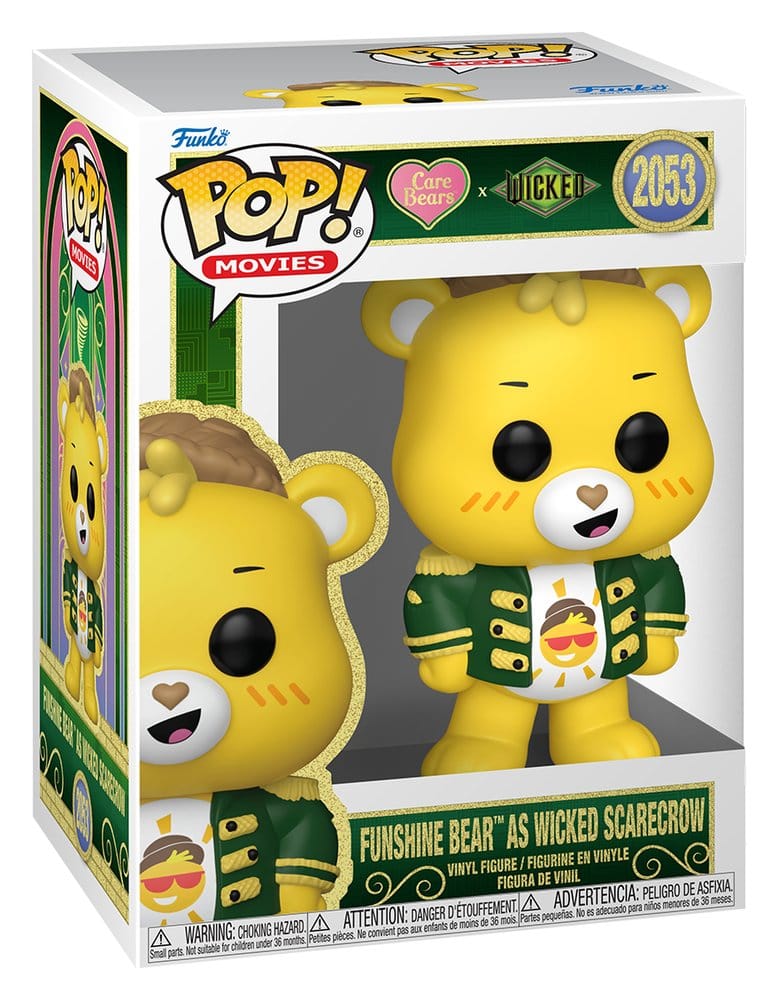 Wicked x Care Bears POP! Vinyl Figure Funshine Bear Scarecrow Funko