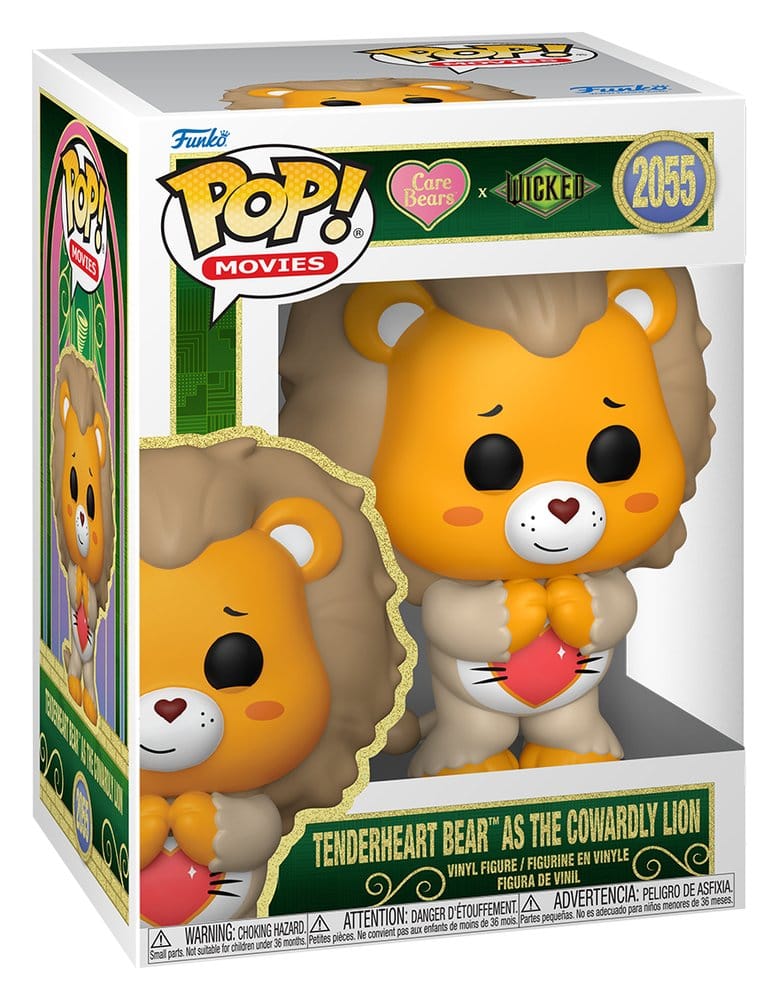 Wicked x Care Bears POP! Vinyl Figure Tenderheart Bear as the Cowardly Lion Funko