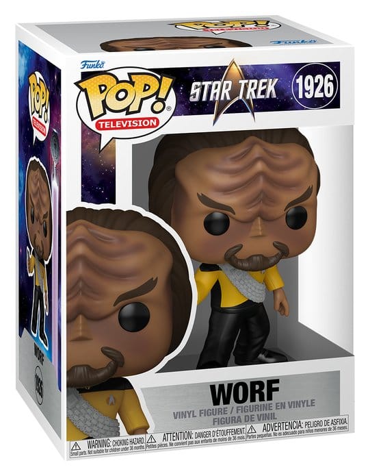 Star Trek TNG POP! Television Vinyl Figure Worf Funko