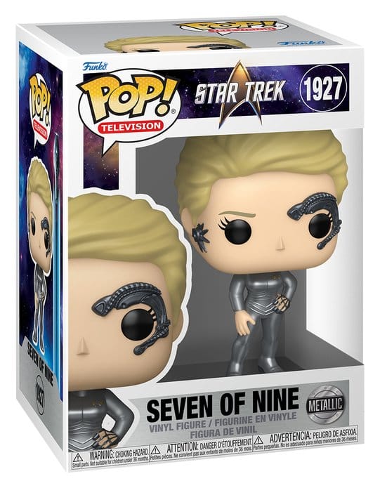 Star Trek Voyager POP! Television Vinyl Figure Seven of Nine Copy MT Funko