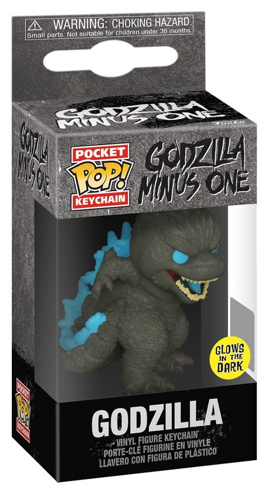 Godzilla POP! Vinyl Keychains GDZ Heat Ray GW Display 12 Funko