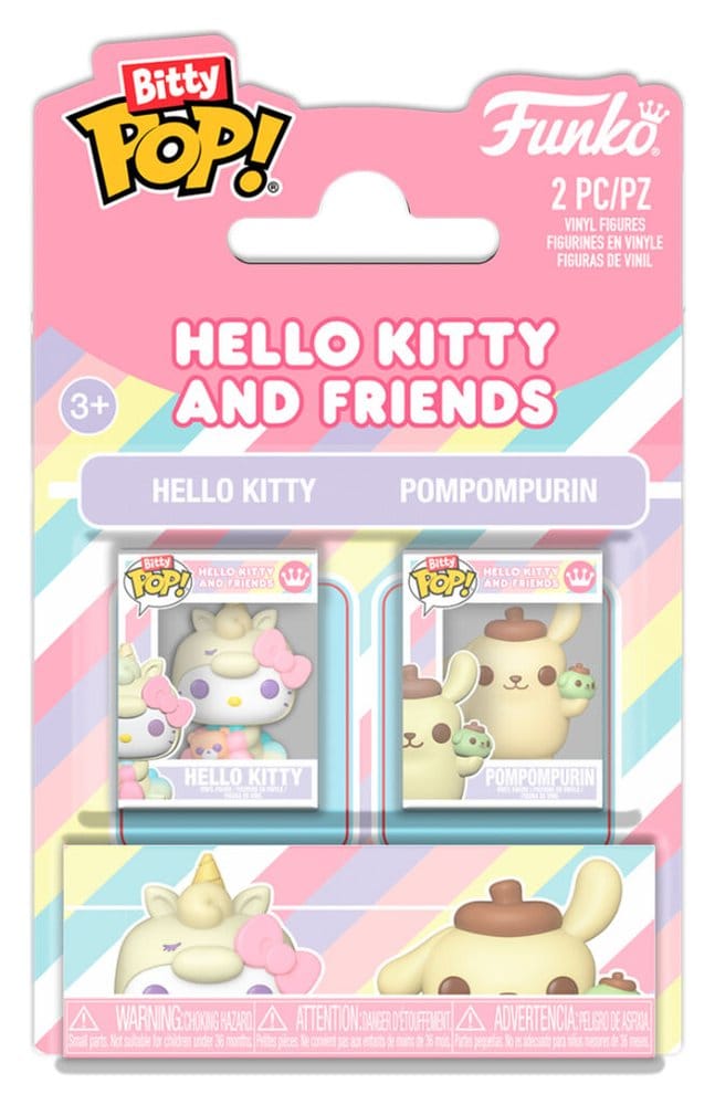 Sanrio Bitty POP! Vinyl Figures 2 Pack HK & PomPom Funko
