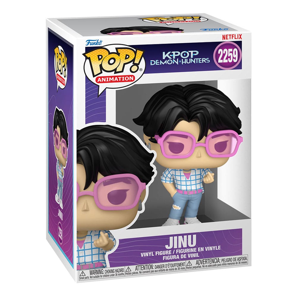KPop Demon Hunters POP! Animation Vinyl Figures Jinu w/Chase Assortment 6 Funko