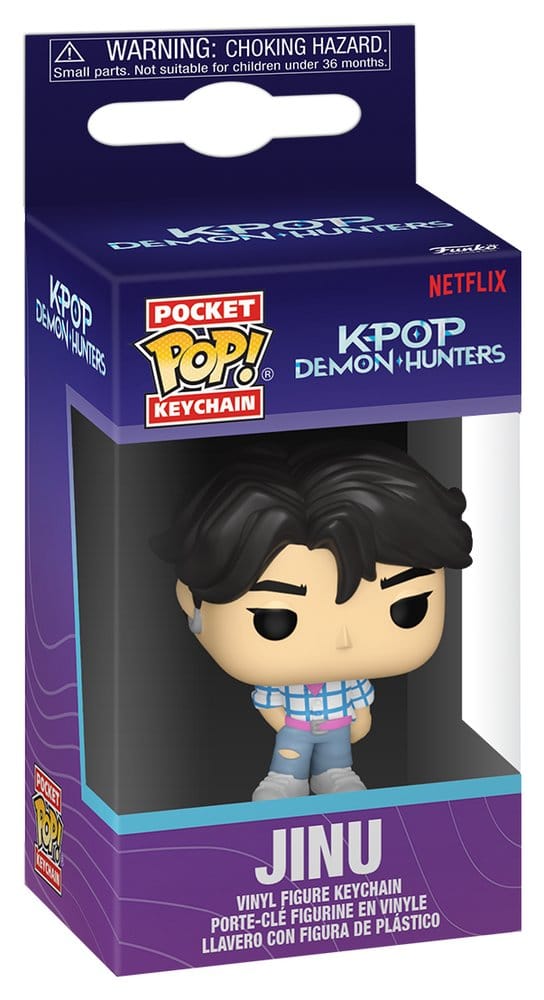 KPop Demon Hunters POP! Vinyl Keychains Jinu Display 12 Funko