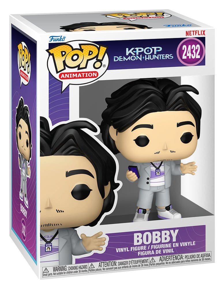 KPop Demon Hunters POP! Animation Vinyl Figure Bobby Funko