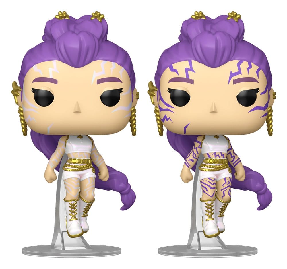 KPop Demon Hunters POP! Animation Vinyl Figures Rumi with Chase Glow Assortment 6 Funko