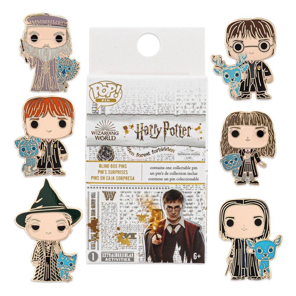Harry Potter Loungefly POP! Enamel Pins Eaches Assortment 12 Funko