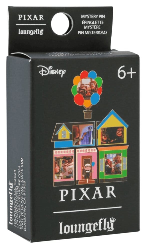 Disney Pixar by Loungefly Enamel Pins Blind Box UP Lenticular Puzzle Display 18 Loungefly