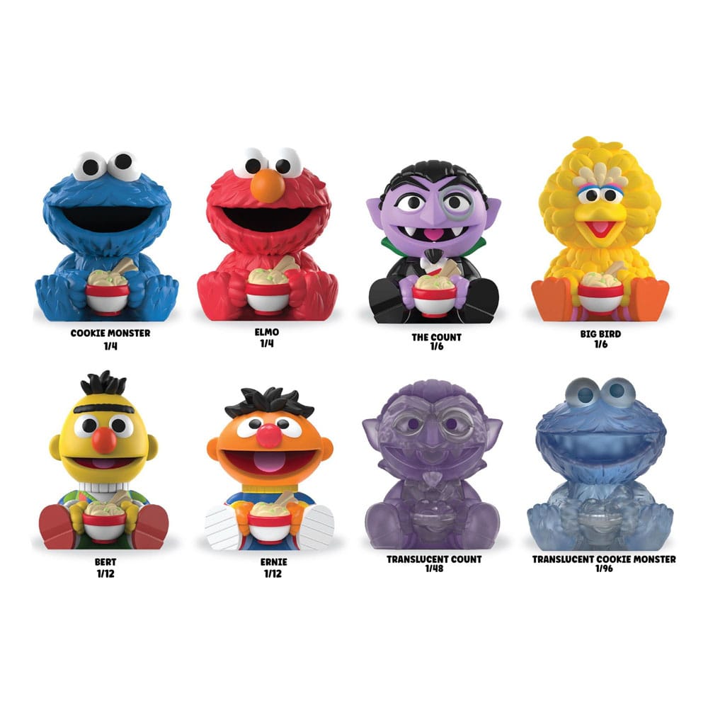 Sesame Street Rokimoto Cup of Fun Blind Box Figures Wave 1 Display 12 Funmaker Inc.