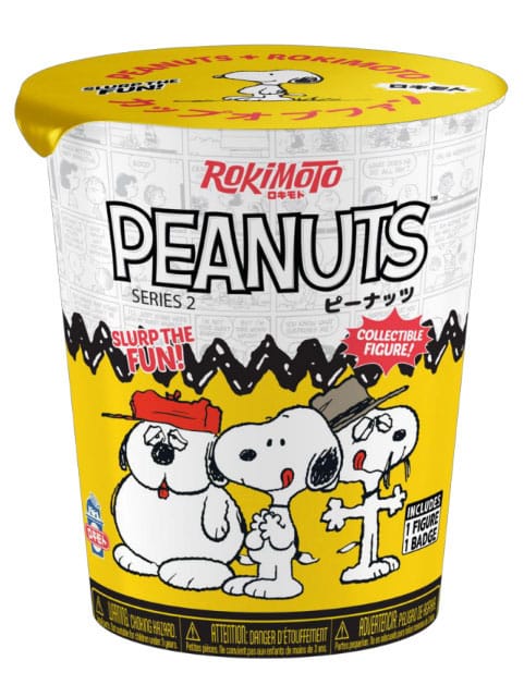 Peanuts Rokimoto Cup of Fun Blind Box Figures Series 2 Display 12 Funmaker Inc.