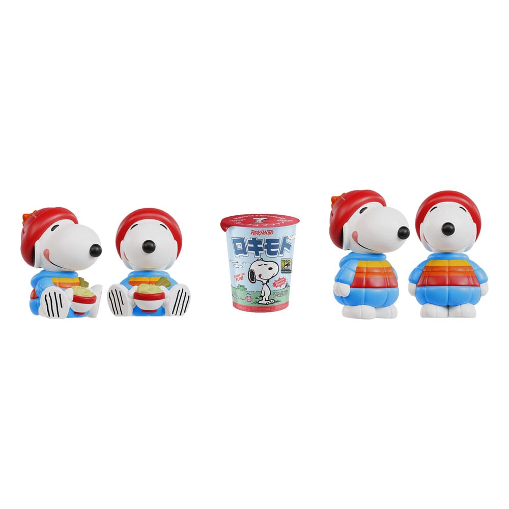 Peanuts Snoopy Rokimoto Cup of Fun Blind Box Figures SDCC Exclusive Display 12 Funmaker Inc.