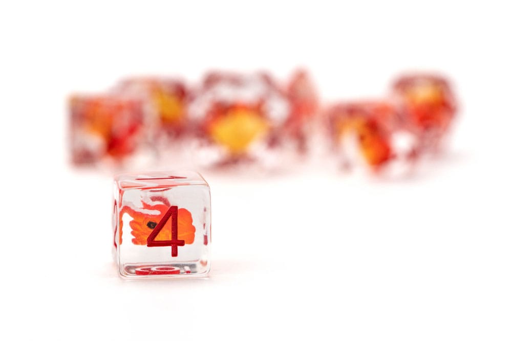 Dragon Storm Inclusion Dice Set Red Dragon 7 FanRoll