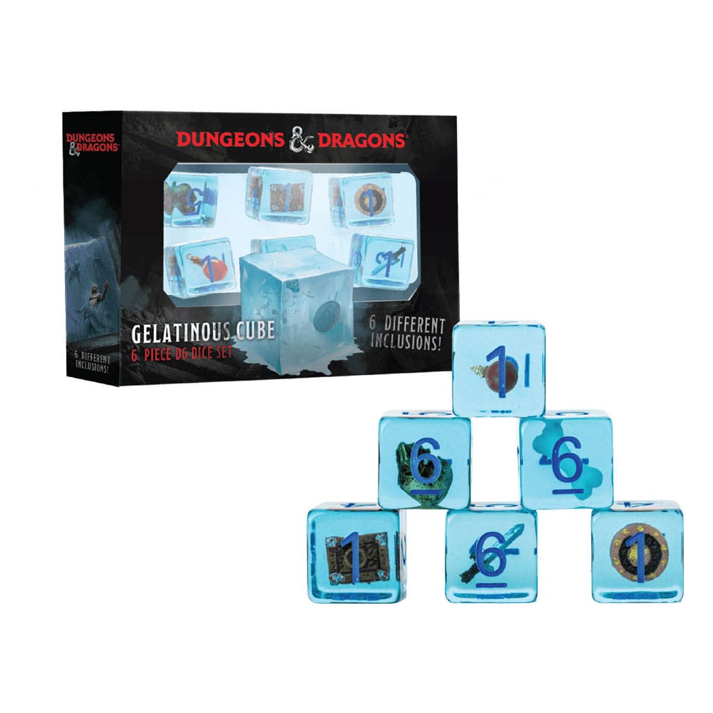 Dungeons & Dragons Dice Set Gelatinous Cube 6 FanRoll