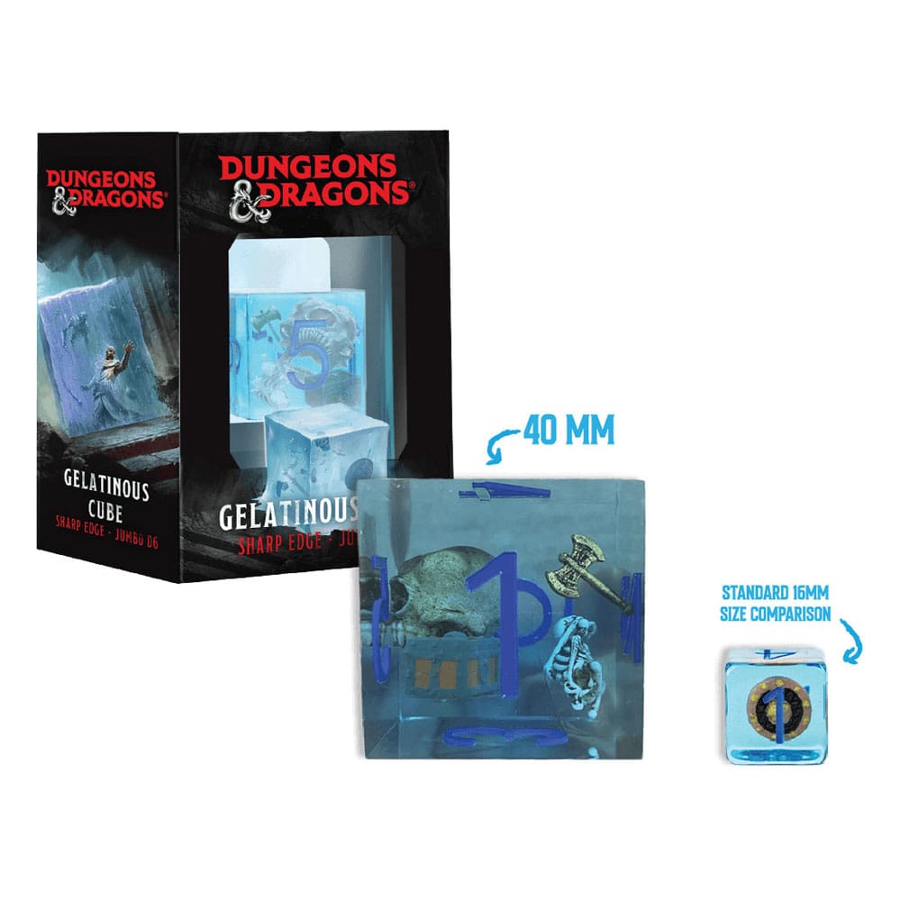 Dungeons & Dragons Jumbo Dice Gelatinous Cube FanRoll