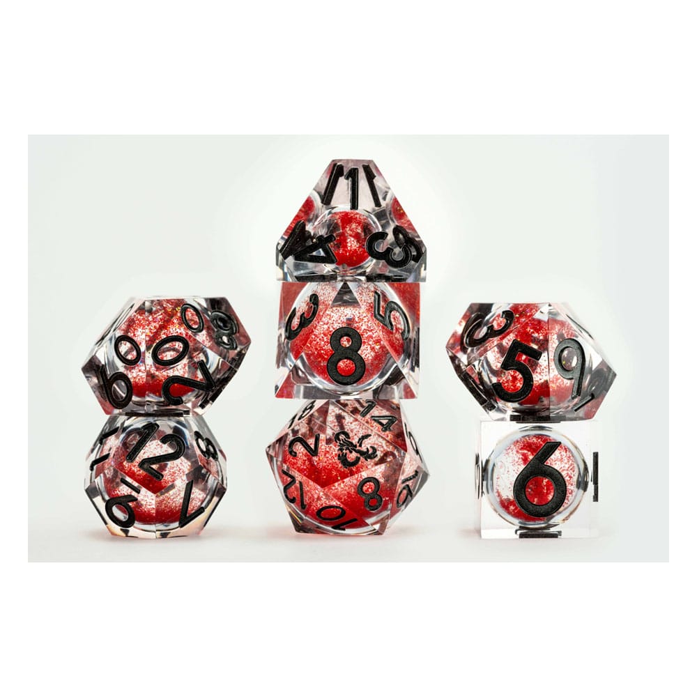 Dungeons & Dragons Dice Set Liquid Core FanRoll