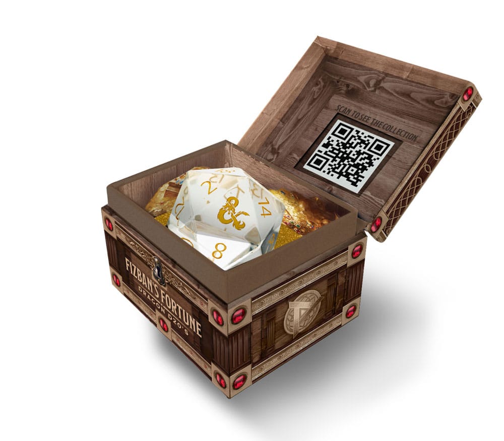 Dungeons & Dragons Blind Mystery Box Dice Fizban's Treasure d20 25 mm FanRoll