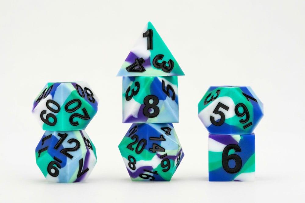 MDG Dice Set Pride Gay Flag FanRoll